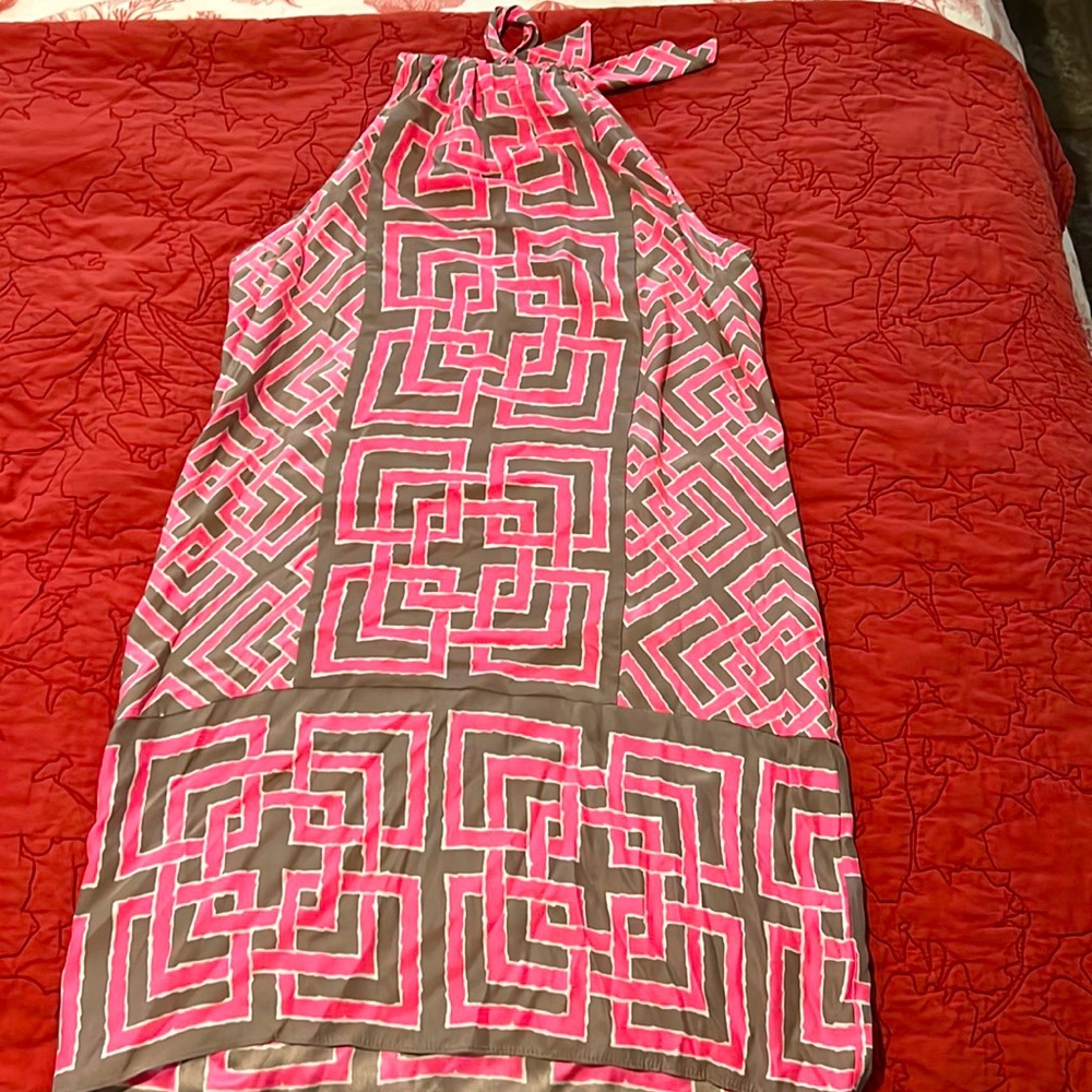 Alice and Trixie silk halter neck style dress